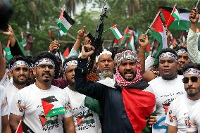 March for Gaza Rally in Dhaka - Bangladesh