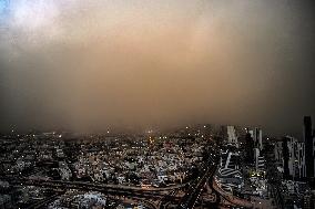 Strong Dust Storm - Kuwait City