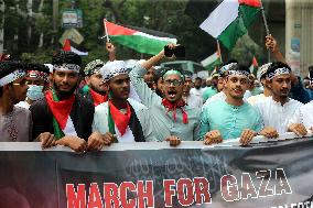 March for Gaza Rally in Dhaka - Bangladesh