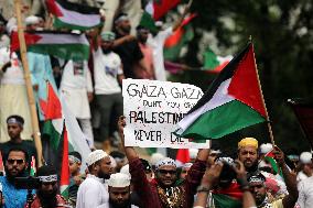 March for Gaza Rally in Dhaka - Bangladesh