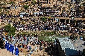 Kurdish Women Celebrate Hezar-Daf Festival - Iran