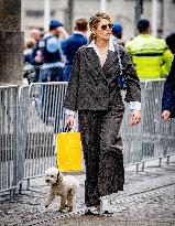 Queen Maxima Arrives For The State Banquet - Amsterdam