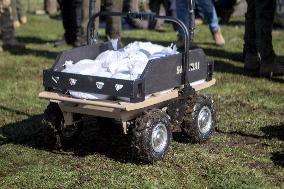 Large-scale trials of ground-based robots by Brave1 Cluster in Kyiv regionLarge-scale trials of ground-based robots by Brave1 Cl
