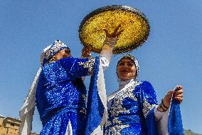 Kurdish Women Celebrate Hezar-Daf Festival - Iran