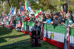 Rally In Support of Reza Pahlavi outside White House - DC