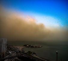 Strong Dust Storm - Kuwait City