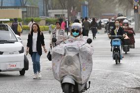 Dust Weather Hit Yinchuan