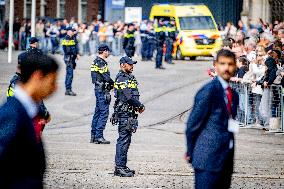 Oman State Visit - Welcome Ceremony in Amsterdam