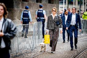Queen Maxima Arrives For The State Banquet - Amsterdam
