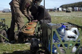 Large-scale trials of ground-based robots by Brave1 Cluster in Kyiv regionLarge-scale trials of ground-based robots by Brave1 Cl