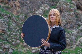 Kurdish Women Celebrate Hezar-Daf Festival - Iran