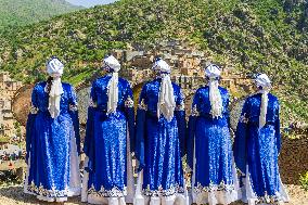 Kurdish Women Celebrate Hezar-Daf Festival - Iran