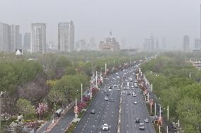 Dust Weather Hit Yinchuan