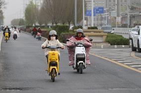 Dust Weather Hit Yinchuan