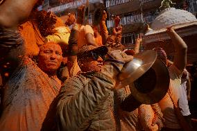 Sindoor Jatra Festival In Nepal