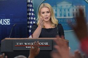DC: Press Sec. Leavitt hold a White House press conference