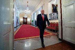 Donald Trump welcomes the Navy Midshipmen - Washington