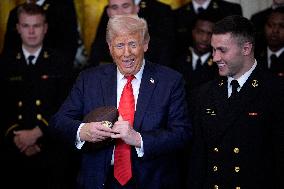 Donald Trump welcomes the Navy Midshipmen - Washington