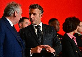 Macron awards those involved in Notre Dame de Paris Cathedral restorations - Paris