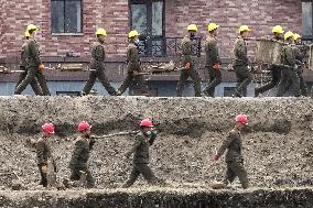 Scene in North Korea