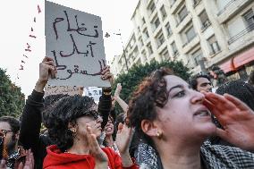 Protests Erupt In Tunis After Wall Collapse Kills Schoolchildren From Sidi Bouzid
