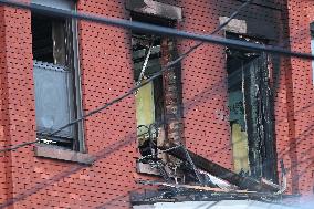 Fatal Fire Causes Casualties At A Home On Astor Street In Newark New Jersey
