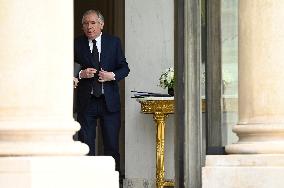 Weekly Cabinet Meeting At The Presidential Elysee Palace