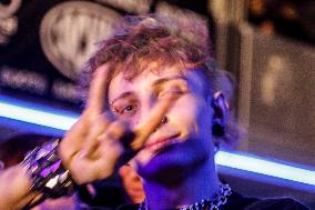 Punk-rock Subculture Dance Hall In Poland