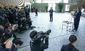 Japan PM on tariff talks with U.S.