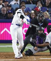 Baseball: Rockies vs. Dodgers