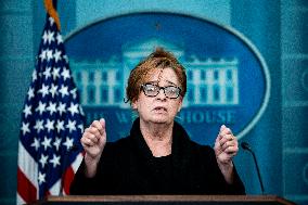 News Conference In The James S. Brady Press Briefing Room - DC