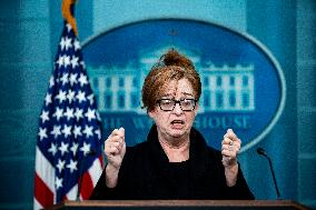 News Conference In The James S. Brady Press Briefing Room - DC