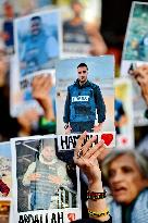 French Journalists In Support Of Palestinian Journalists Killed In Gaza - Paris