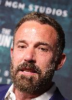 Premiere Of Amazon MGM Studios The Accountant 2 - LA