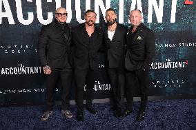 Premiere Of Amazon MGM Studios The Accountant 2 - LA
