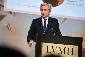 General meeting of LVMH in Paris - FA