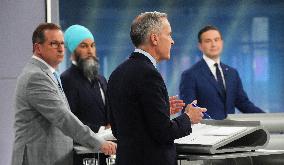 Federal Leaders TV Debate in Montreal