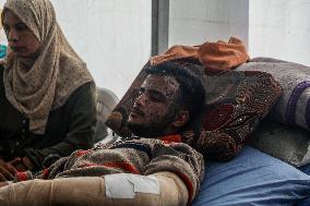 Gaza City Field Hospital Patients - Palestine