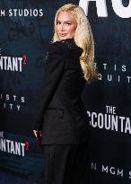 Premiere Of Amazon MGM Studios The Accountant - LA