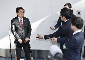Tariff negotiator back to Japan