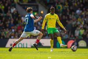 Norwich City FC v Portsmouth FC - Sky Bet Championship