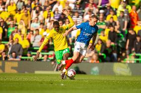 Norwich City FC v Portsmouth FC - Sky Bet Championship