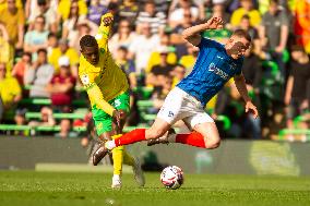 Norwich City FC v Portsmouth FC - Sky Bet Championship