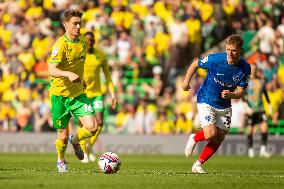 Norwich City FC v Portsmouth FC - Sky Bet Championship