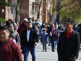 Good Friday Procession In New York