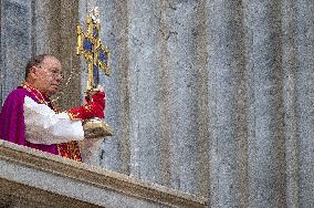 Exposition of the Relic of the Holy Cross - Vatican