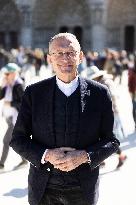 Bishop Olivier Ribadeau Dumas At Cathedral Notre-Dame de Paris - Paris