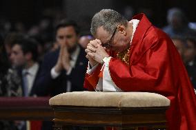 Lords Passion on Good Friday Celebration - Vatican