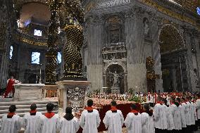 Lords Passion on Good Friday Celebration - Vatican