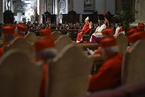 Lords Passion on Good Friday Celebration - Vatican